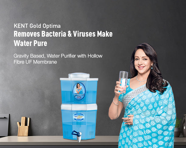 KENT Gold Optima Gravity Water Purifier
