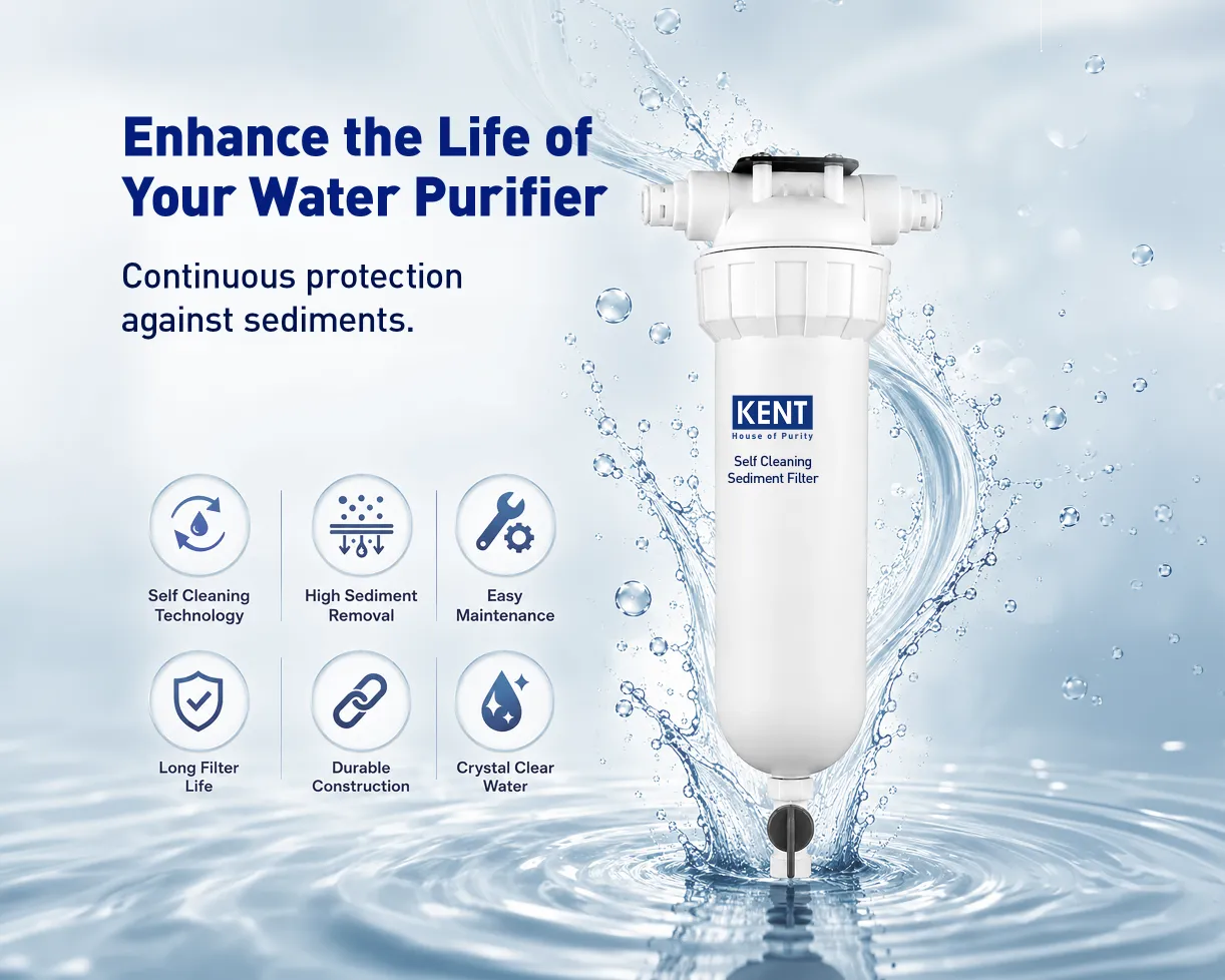 KENT Self-Cleaning Sediment Filter