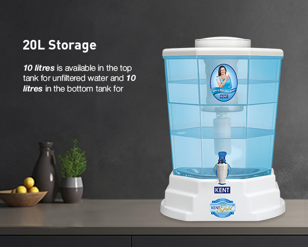 KENT Gold Plus Gravity Water Purifier