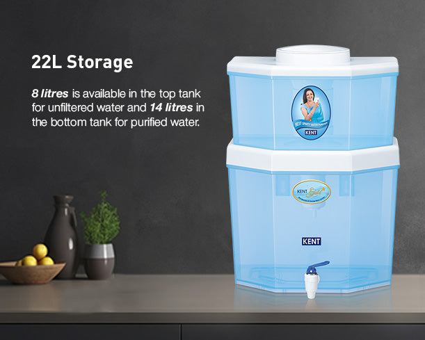 KENT Gold Star Gravity Water Purifier