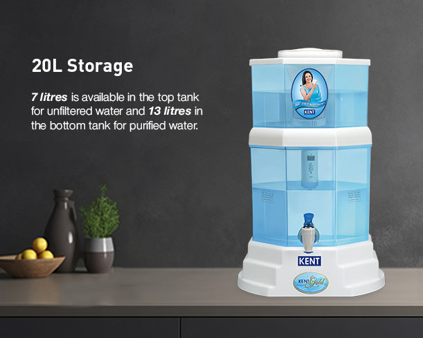 KENT Gold Gravity Water Purifier