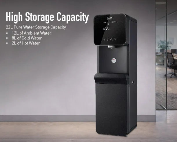 KENT Perk Star Hot & Cold Water Dispenser with RO