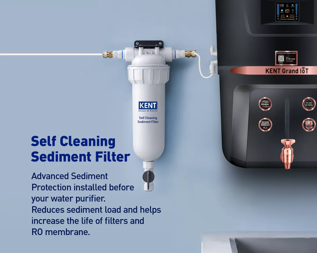 KENT Self-Cleaning Sediment Filter