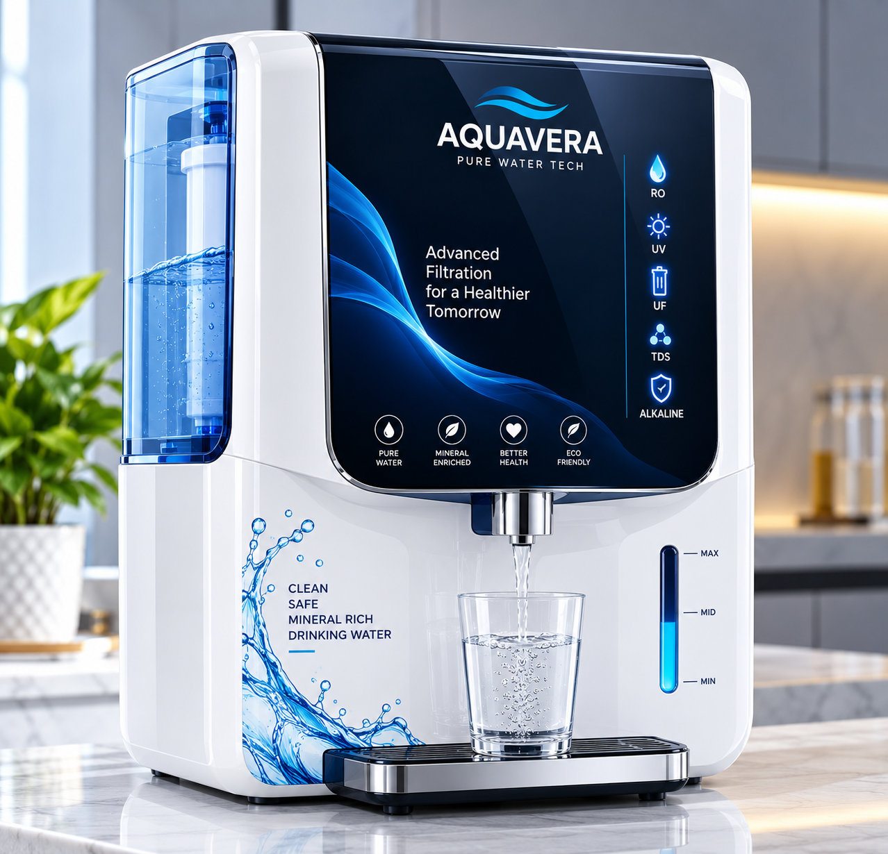 AQUAVERA UltraPure Flow UF - Front View