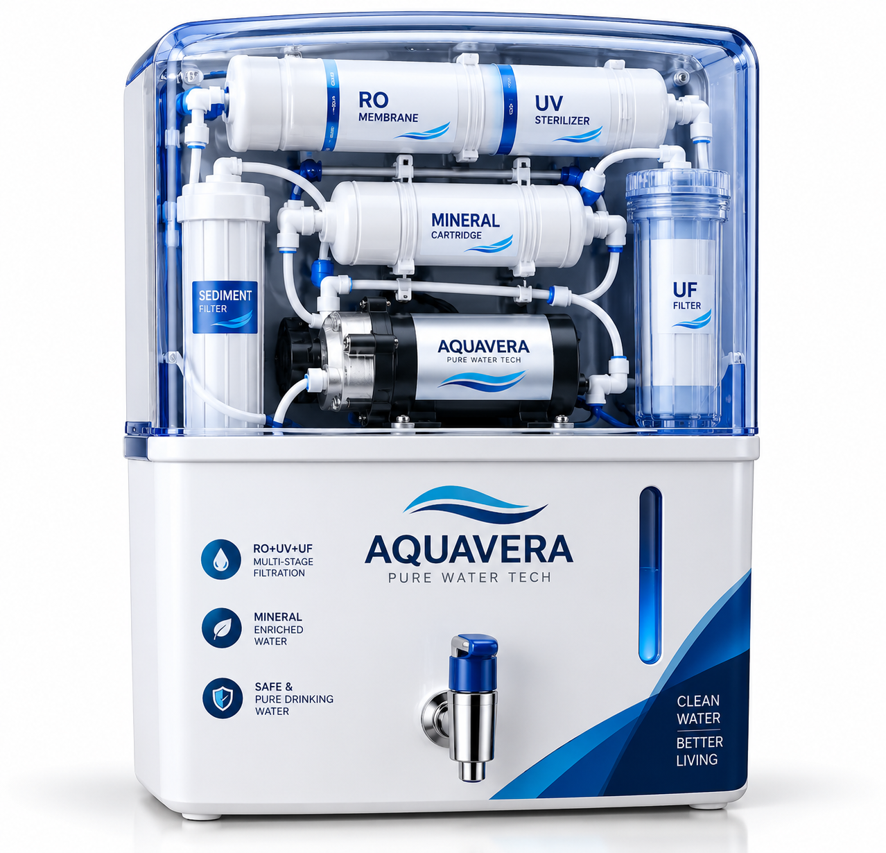 AQUAVERA Lumina UV Active - Front View